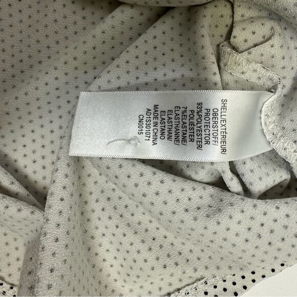 Adrianna Papell White and Black Polka Dot Blouse - Size Small - Picture 10 of 11